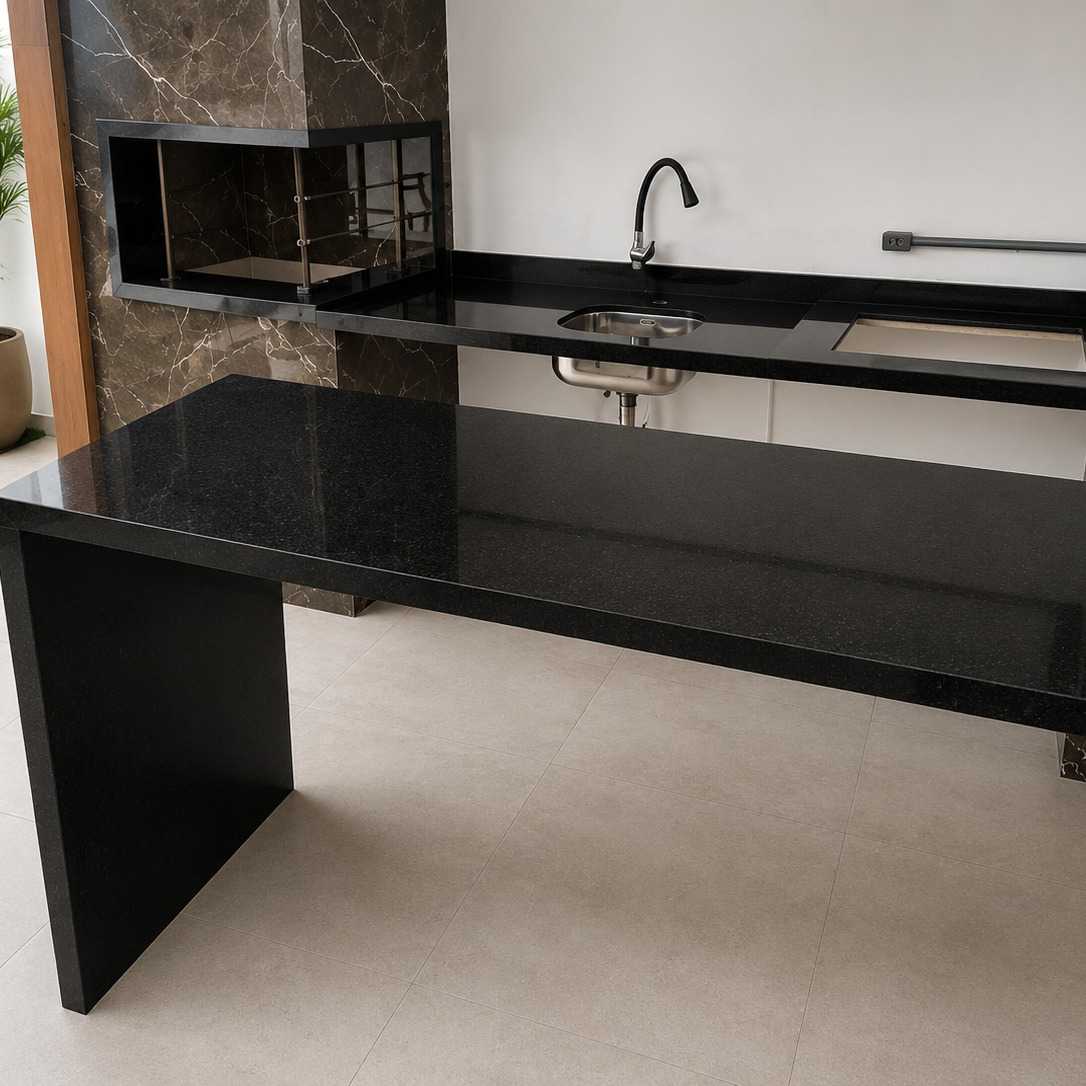 Granito Preto para Bancadas