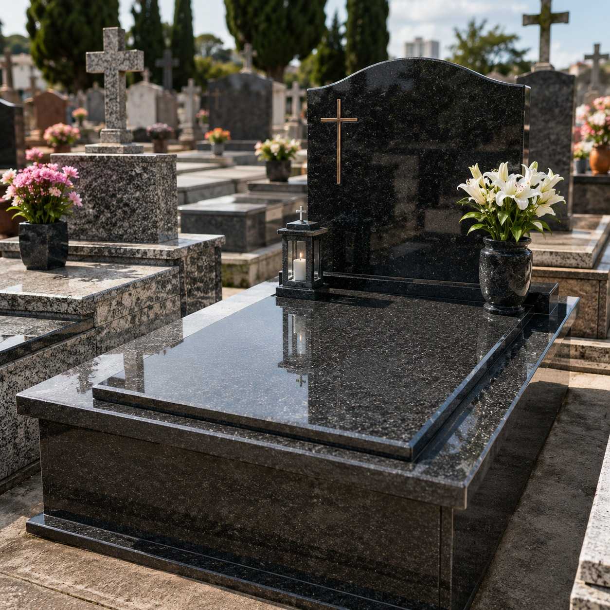 Túmulos e Lápides
